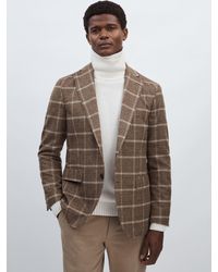 Oscar Jacobson - Fogerty Blazer Wool Checked - Lyst