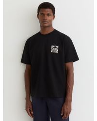 Les Deux - Les Cotton Graphic-Print T-Shirt - Lyst