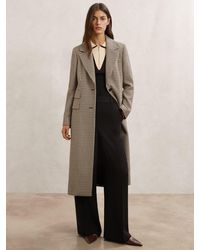 Reiss - Wool-Blend Single-Breasted Coat - Lyst