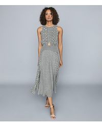 reiss doriana mint dress