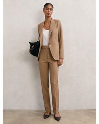Reiss - Wool-Blend Slim-Leg Suit Trousers - Lyst