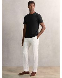 Reiss - Airwater-Cotton Crew-Neck T-Shirt - Lyst