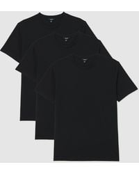 Reiss - Bless Pack Cotton Crew-Neck T-Shirts - Lyst