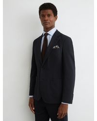 Reiss - Single-Breasted Jersey Suit Blazer Tailored-Fit - Lyst