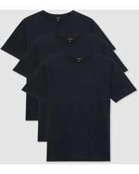 Reiss - Bless Pack Cotton-Jersey Crew-Neck T-Shirts - Lyst