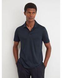 Reiss - Air-Water Cotton Polo Shirt - Lyst