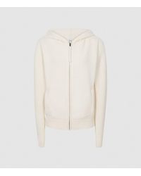 reiss seren cashmere hoodie