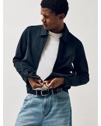 Reiss - Basket-Weave Belt - Lyst