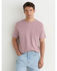 Reiss - Cotton Crew-Neck Tailored-Fit T-Shirt - Lyst