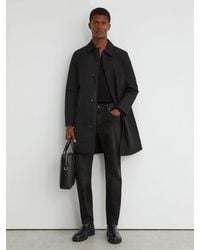 Reiss - Technical Long Zip-Through Jacket - Lyst