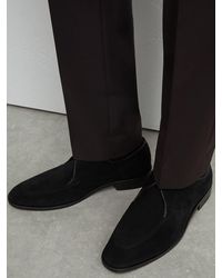 Reiss - Blake Lace-Up Derby Shoes - Lyst