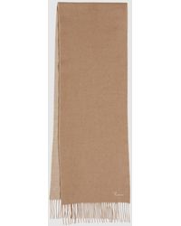 Reiss - Picton - Camel Cashmere Blend Scarf - Lyst