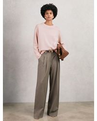 Reiss - Wool-Cashmere Crew-Neck Jumper - Lyst