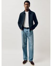 Reiss - Kason Loafers Suede Plain - Lyst