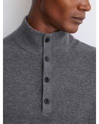 Reiss - Cashmere Funnel-Neck Jumper - Lyst