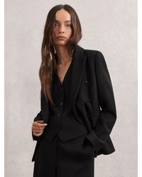 Reiss - Double-Breasted Suit Blazer - Lyst
