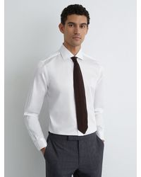 Reiss - Stretch-Cotton Regular-Fit Shirt - Lyst