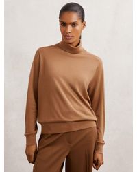 Reiss - Wool Roll-Neck Jumper - Lyst