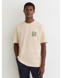 Les Deux - Les Cotton Graphic-Print T-Shirt - Lyst