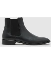 Reiss - Leather Chelsea Boots - Lyst