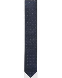Reiss - Liam - Navy Polka Dot Tie, One - Lyst