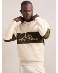 Les Deux - Les Cotton Logo Hoodie - Lyst