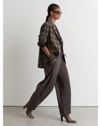 Reiss - Leoni - Grape Burgundy Joggers, 4 R - Lyst