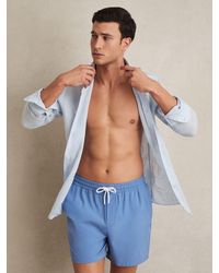 Reiss - Drawstring Swim Shorts - Lyst