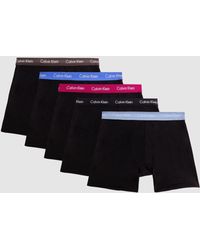 Calvin Klein - Calvin Black Multi Underwear Boxer Briefs 5 Pack - Lyst
