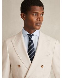 Reiss - Storm - Soft Blue Cotton Twill Slim Fit Shirt, Xxl - Lyst