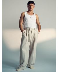 Reiss - Horizon - White | Tom Daley Cotton Lover Vest With Stretch, Xl - Lyst