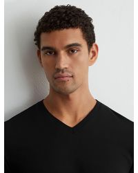 Reiss - Dayton Cotton V-Neck Tailored-Fit T-Shirt - Lyst