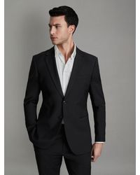 Reiss - Slim-Fit Wool-Blend Single-Breasted Suit Blazer - Lyst