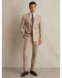 Reiss - Wool-Blend Slim-Fit Suit Trousers - Lyst