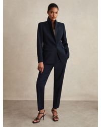 Reiss - Gabi - Navy Slim Fit Suit: Trousers - Lyst