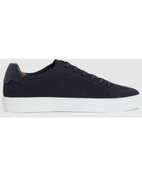Reiss - Finleyted Low-Top Trainers - Lyst