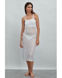 Calvin Klein - Calvin Underwear Knitted Midi Dress - Lyst