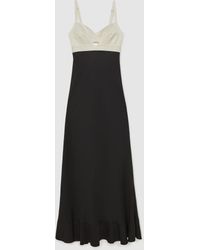 chinese dress ladies Brown Linen Balliet Mini Dress main image 1