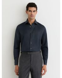 Reiss - Regular Fit Stretch Double-Cuff Shirt Cotton-Blend - Lyst