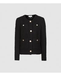 reiss shearling coat