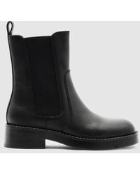 Reiss - Leather Chelsea Boots - Lyst