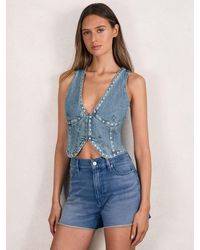 GOOD AMERICAN - Studded Vest - Lyst