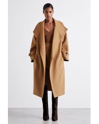 Reiss - Atelier Blindseam Wool And Cashmere Coat - Lyst