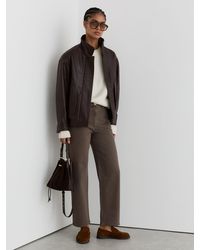 Reiss - Mid-Rise Straight-Leg Jeans - Lyst