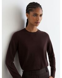 Reiss - Merino Wool Crew-Neck Jumper - Lyst