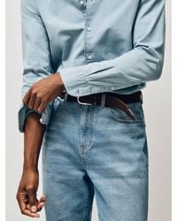 Reiss - Basket Weave Belt - Lyst