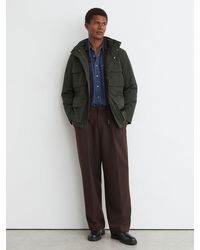 Reiss - Four-Pocket Hooded Jacket With Removable Gilet - Lyst