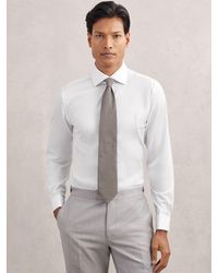 Reiss - Regular Fit Stretch Double-Cuff Shirt Cotton-Blend - Lyst