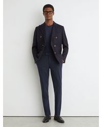 Reiss - Slim-Fit Stretch Drawstring Trousers - Lyst