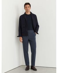 Reiss - Slim-Fit Drawcord Trousers - Lyst